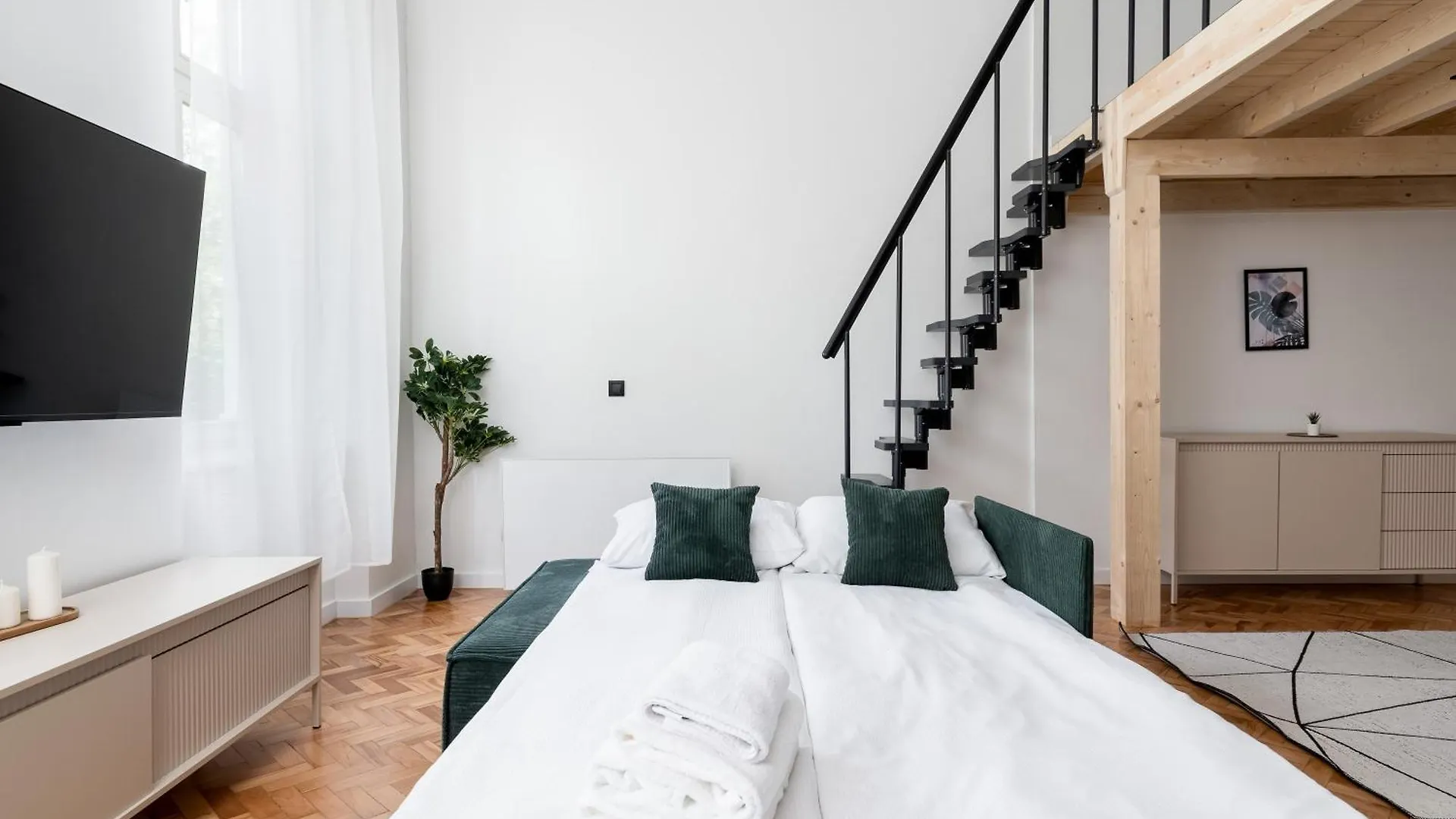 Old Town Apartment With Mezzanine Krakow 0*,